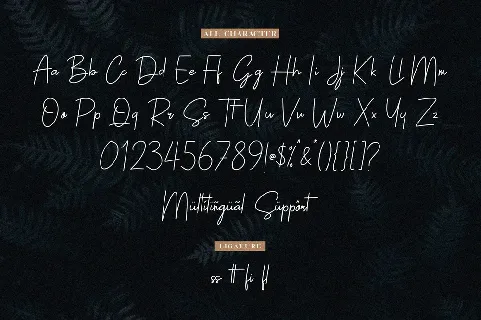 Sallyna Cattalya font