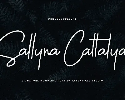 Sallyna Cattalya font