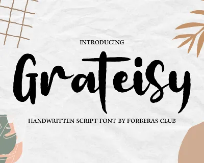 Grateisy font