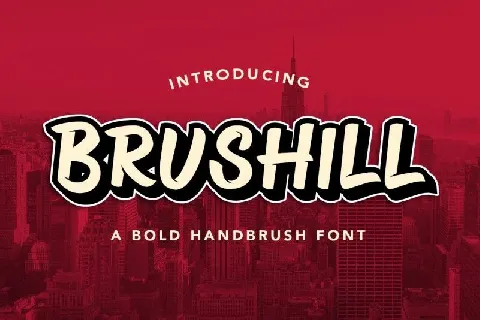 Brushill font