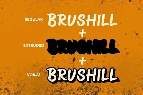 Brushill font