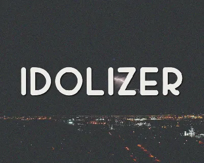Idolizer font