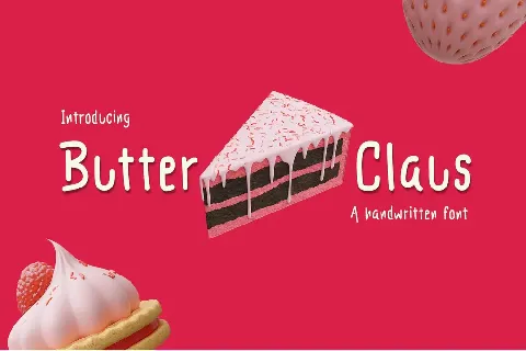 Butter Claus - Demo font