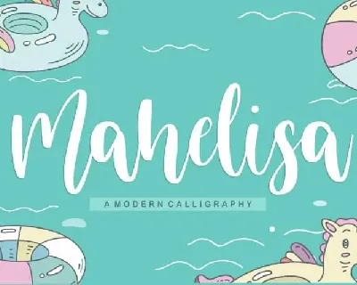 Mahelisa Modern Calligraphy font