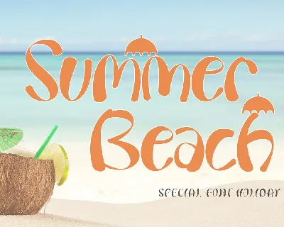 Summer Beach font