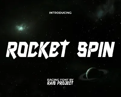 RocketSpinDemo font