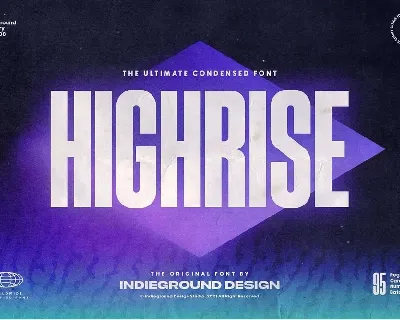 Highrise font