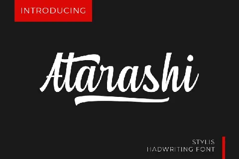 Atarashi font