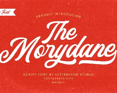 The Morydane font