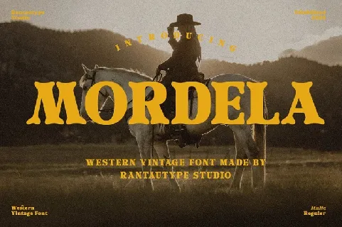 Mordela font