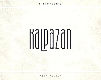 Kalpazan Family Free font