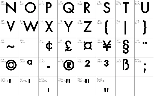 Uniqueen font