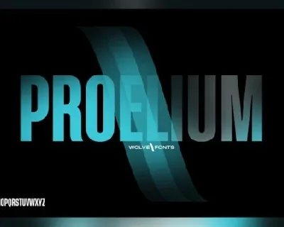 Proelium font