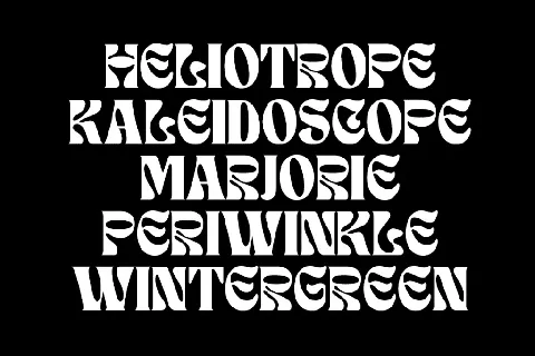 NEW EXPERIMENTAL font