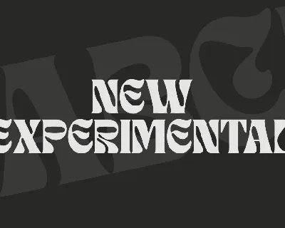 NEW EXPERIMENTAL font