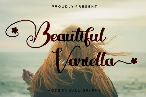 Beautiful Variella font