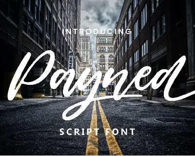 Payned font