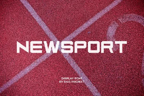 Newsport font