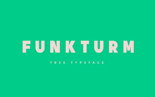 Funkturm Typeface font