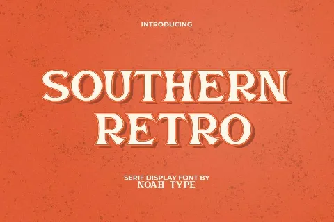 Southern Retro Demo font