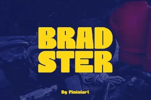 Bradster font