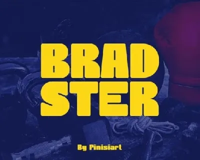 Bradster font