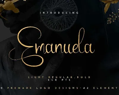 Emanuela Script Free font