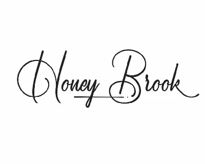 Honey Brook font