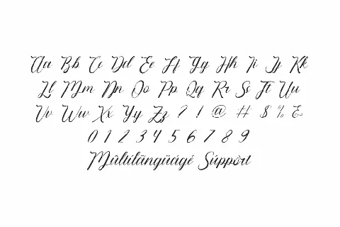 Quickstep Demo font