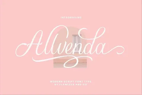 Alvenda font