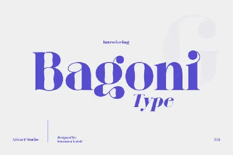 Bagoni font