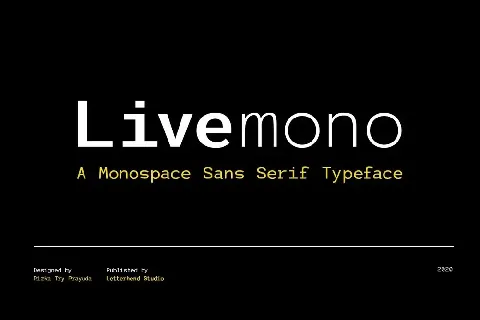 Livemono font