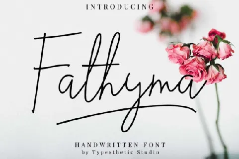 Fathyma Handwritten font