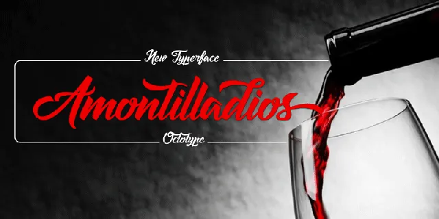 Amontilladios Typeface font