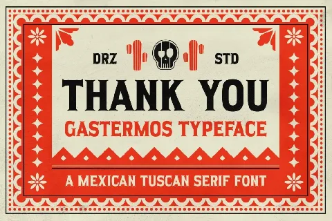 Gastermos font