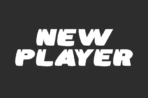 NewPlayerDemo font