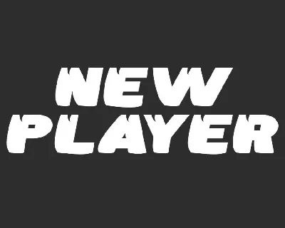 NewPlayerDemo font