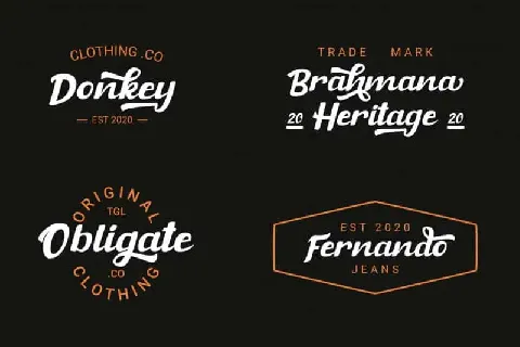 Buckey Script font