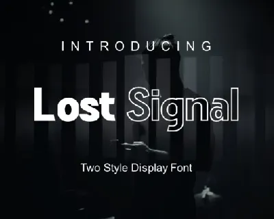 Lost Signal font