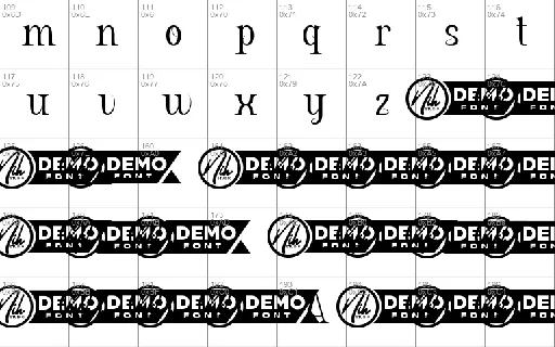 Random Theory Demo font