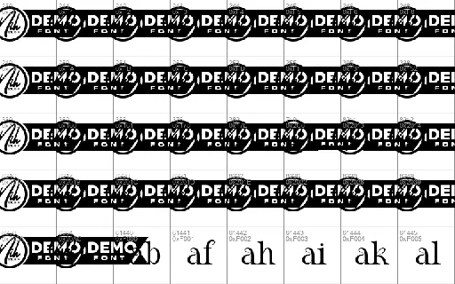 Random Theory Demo font