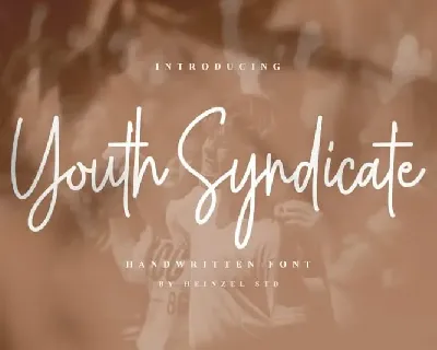 Youth Syndicate Handwritten font