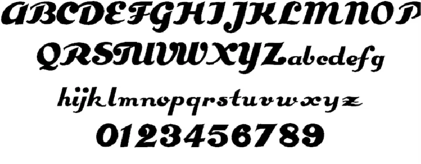 Download free Estenotype font - Estenotype.ttf