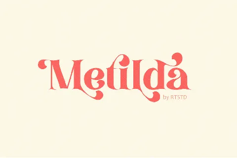 Metilda Demo font