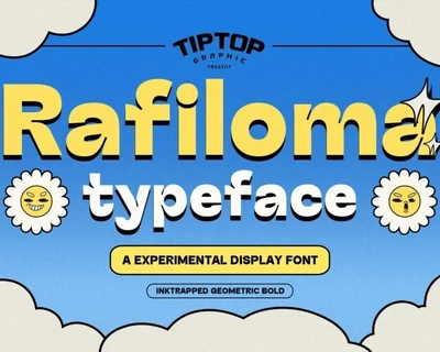 Rafiloma font