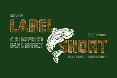 Labelshort font