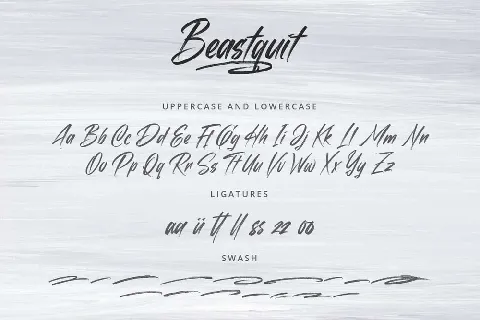 Beastquit font