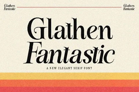 Glathen Fantastic font