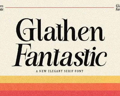 Glathen Fantastic font