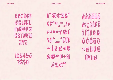 Roose Sally font